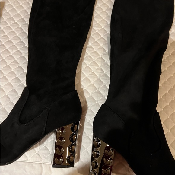 Carlos Santana Women's Quantum Over the Knee Boot - Black - Sz 8 Wide Ca… - Picture 3 of 15